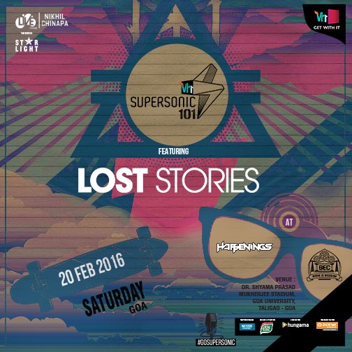 Vh1Supersonic's tweet photo. #GigAlert #Supersonic101
Fresh from their signing with @MASpublishing , @theloststories
is heading to #Goa ! https://t.co/vCZ4FrA1js