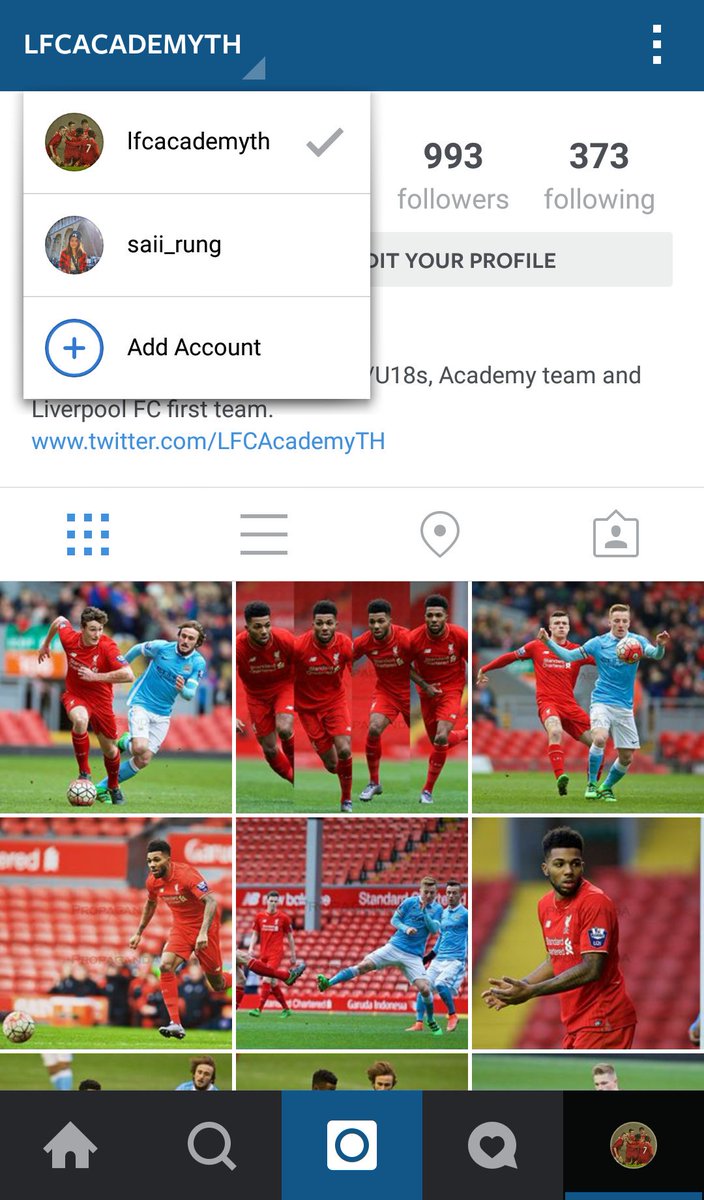 Sai_Rung's tweet image. ช๊อบชอบ อินสตาแกรม login ได้หลายแอคแล้ว /// love this! #Instagram #MultipleAccounts