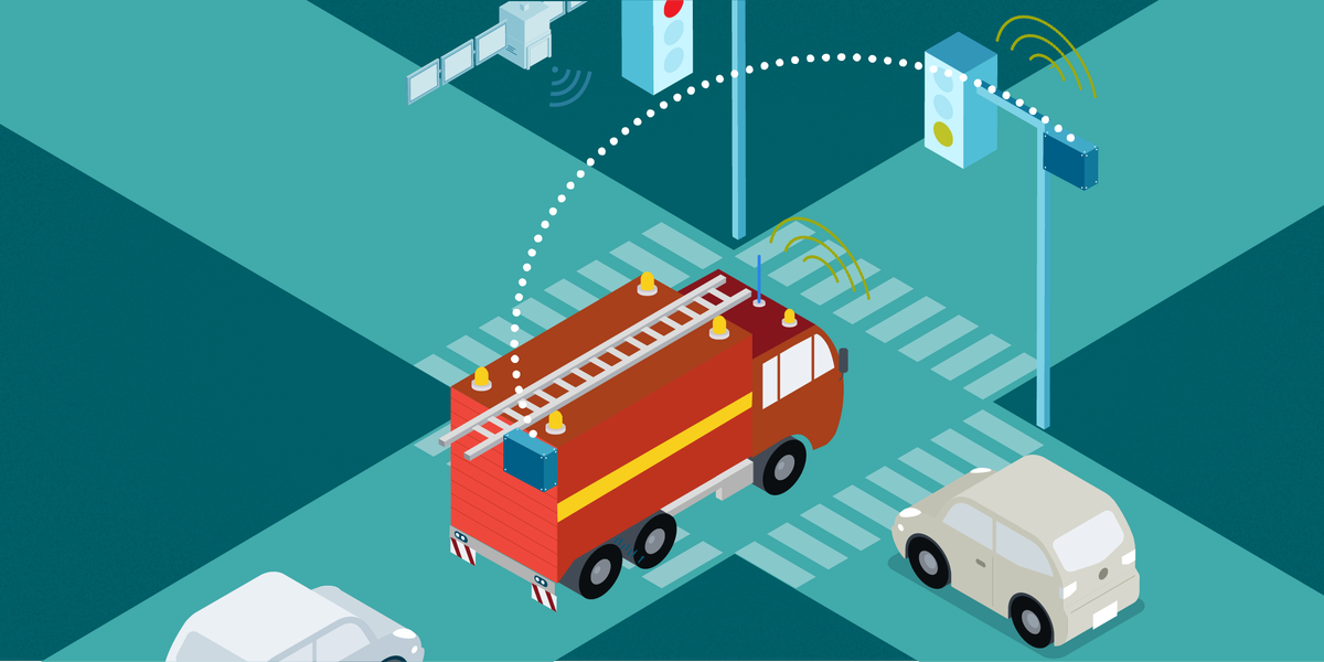 Saving lives by giving emergency vehicles a green light at each