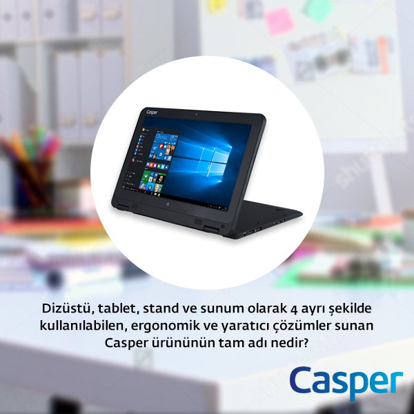 casperturkiye's tweet photo. Bu tweeti RT'le, doğru cevabı #casper hashtagi ile yaz, sürpriz hediyelerden kazanma şansı yakala! https://t.co/c5oGdDGXPn