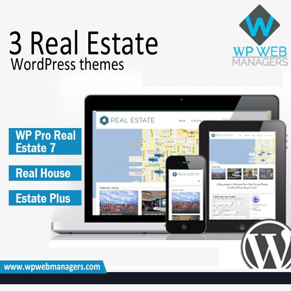 wpwebmanagers's tweet image. These WordPress themes are best for real estate company to build a professional real estate website with WordPress
