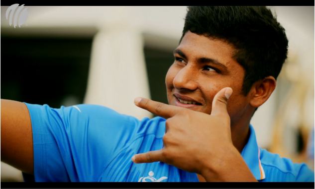 ICC's tweet photo. WATCH: As India reach the #U19CWC final, take a look back to where it all began. . . https://t.co/TNHxBobZ1x https://t.co/kAfjkl0nEP