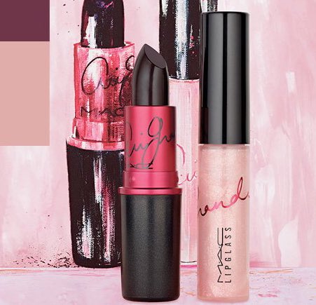 Entrez dans la tendance de la bouche cerise noire couture et faîtes une bonne action avec #VIVAGLAM @ArianaGrande