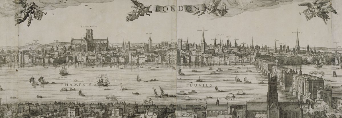 cityoflondon's tweet image. #london is redrawn - view 1616 and 2016 landscapes by #Visscher and #RobinReynolds @GuildhallArt from 20 Feb FREE