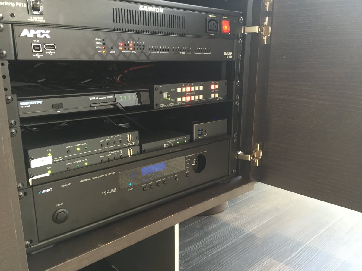 LS_Solutions's tweet image. Another successful #av #install. #servicedoffice with a view :) @amxtalk @smasunguk