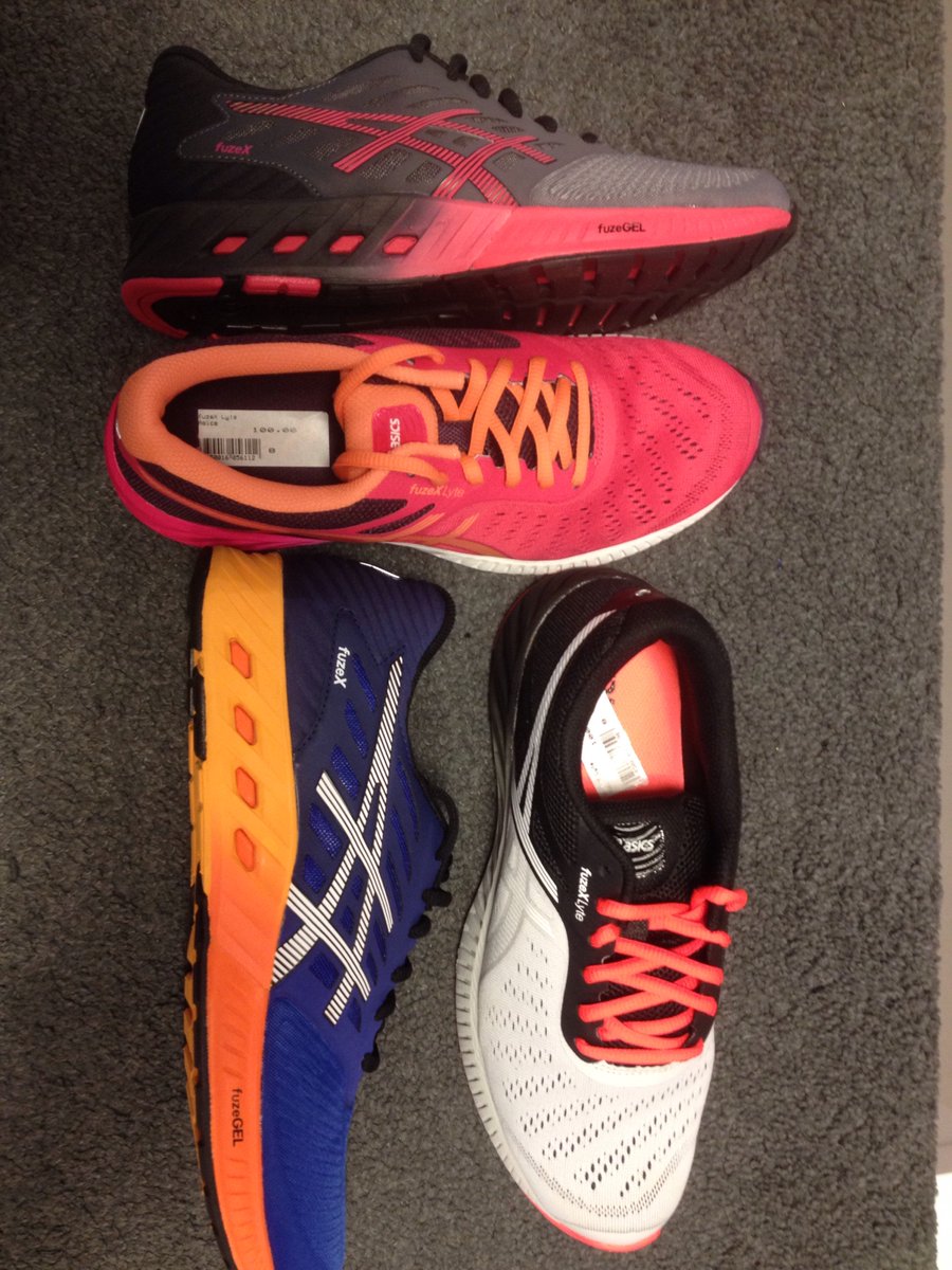 #asics #fuzeX #fuzeXlyte #running #schoenen nieuwe lijn hardloopschoenen asics met een nieuw dempingssysteem fuzegel