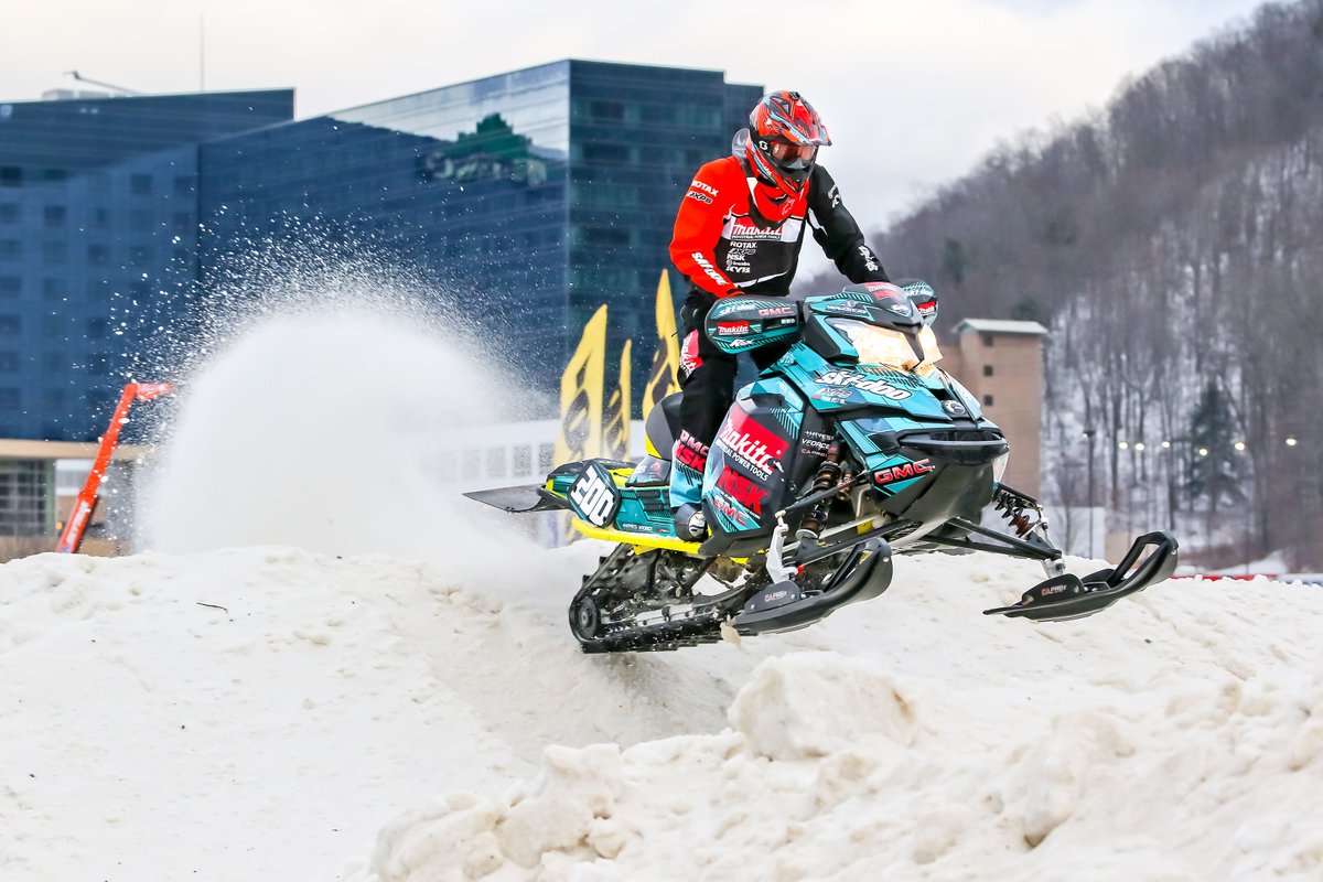 mototass's tweet photo. Congrats to @Warnert_Racing’s Elias Ishoel for taking his #Vforce3 equipped Ski-Doo to 1st place at Rd. 10 in NY. https://t.co/8iJin0XKfW