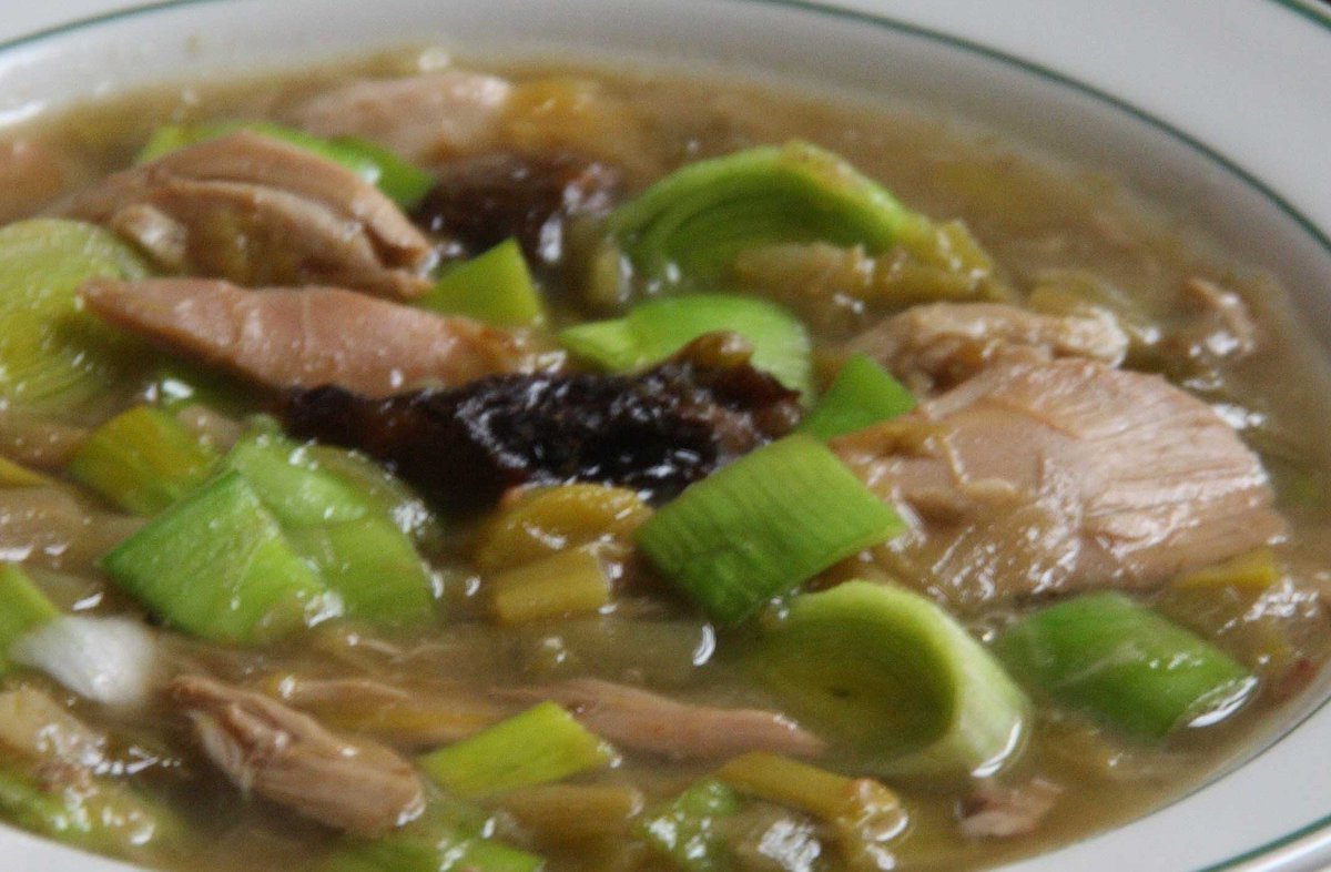 Tea Café at Oxford Hall. "Scottish" Cock-A-Leekie Soup #Harrisburg #newcumberland #tearoom