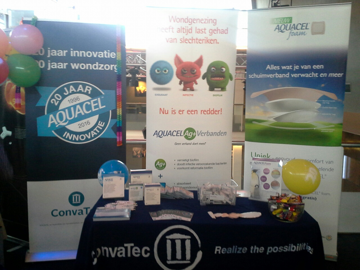 ConvaTecNL's tweet photo. ConvaTec op de Slimdeeldag van Amstelring Wijkzorg. Kom een kijkje nemen bij de stand! #slimdeeldag @AmstelrWijkzorg https://t.co/xjIc1qV0nE