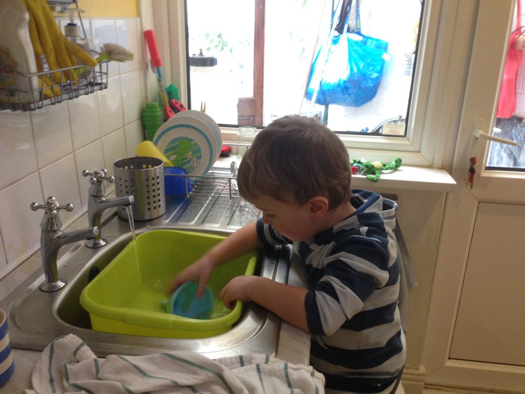 2 YO had just discovered funnels!! #WaterPlay #WetWetWet