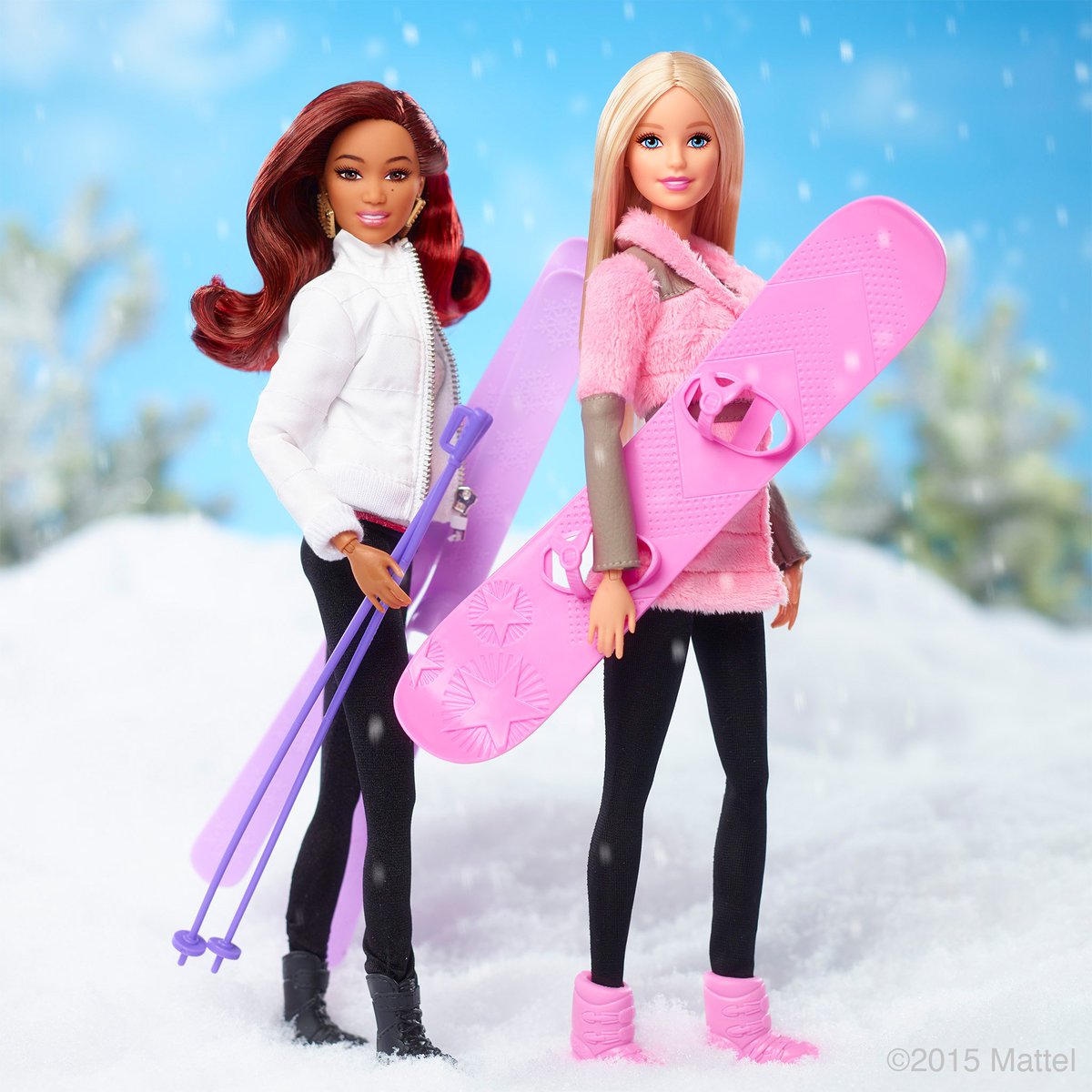 barbie snowboard