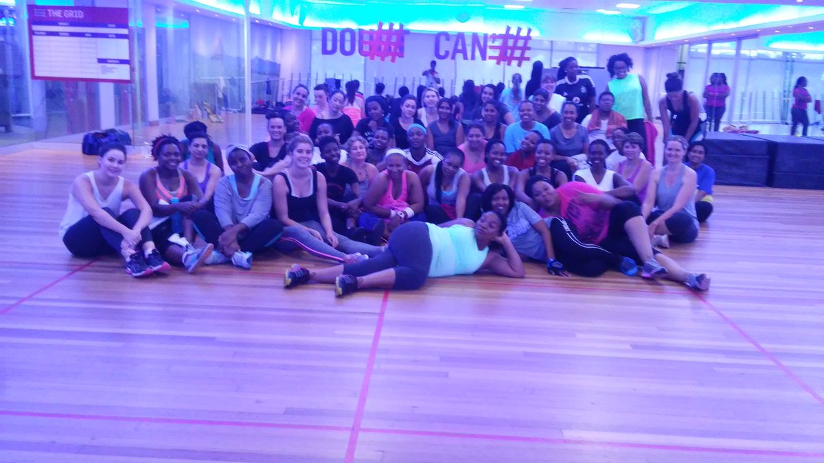 ndomasango's tweet image. Over 50 people in #BWC #Zumba @virginactiveSA #Happy #Fitness