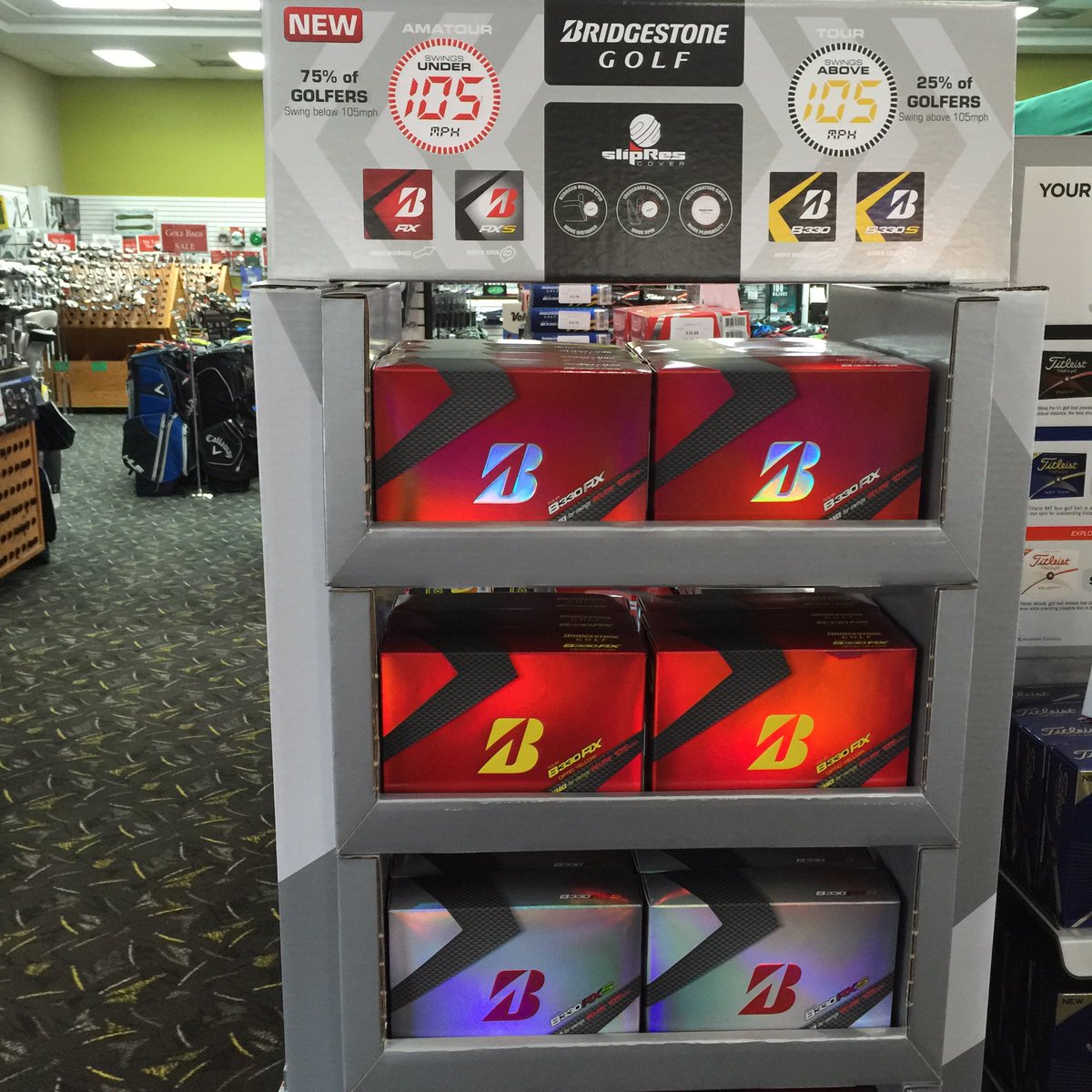 edwinwattsgolf's tweet photo. Come get yours today! @bridgestonegolf @RDgolf @golfmart @GolfrsWarehouse https://t.co/6Z92Jovpte