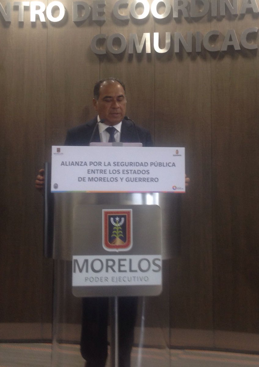 Pactan alianza por la seguridad en Guerrero y Morelos - Cay9dUlUMAAfe7x