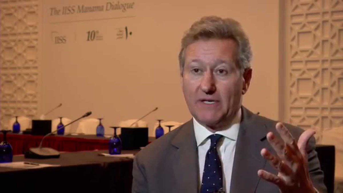 PeninsulaQatar's tweet photo. Iran nuclear deal delays bomb by 10-15 years: #IISS chief
#IranDeal #diplomacy #JohnChipman
https://t.co/GjPlHU21W4 https://t.co/2tvmApLeb6