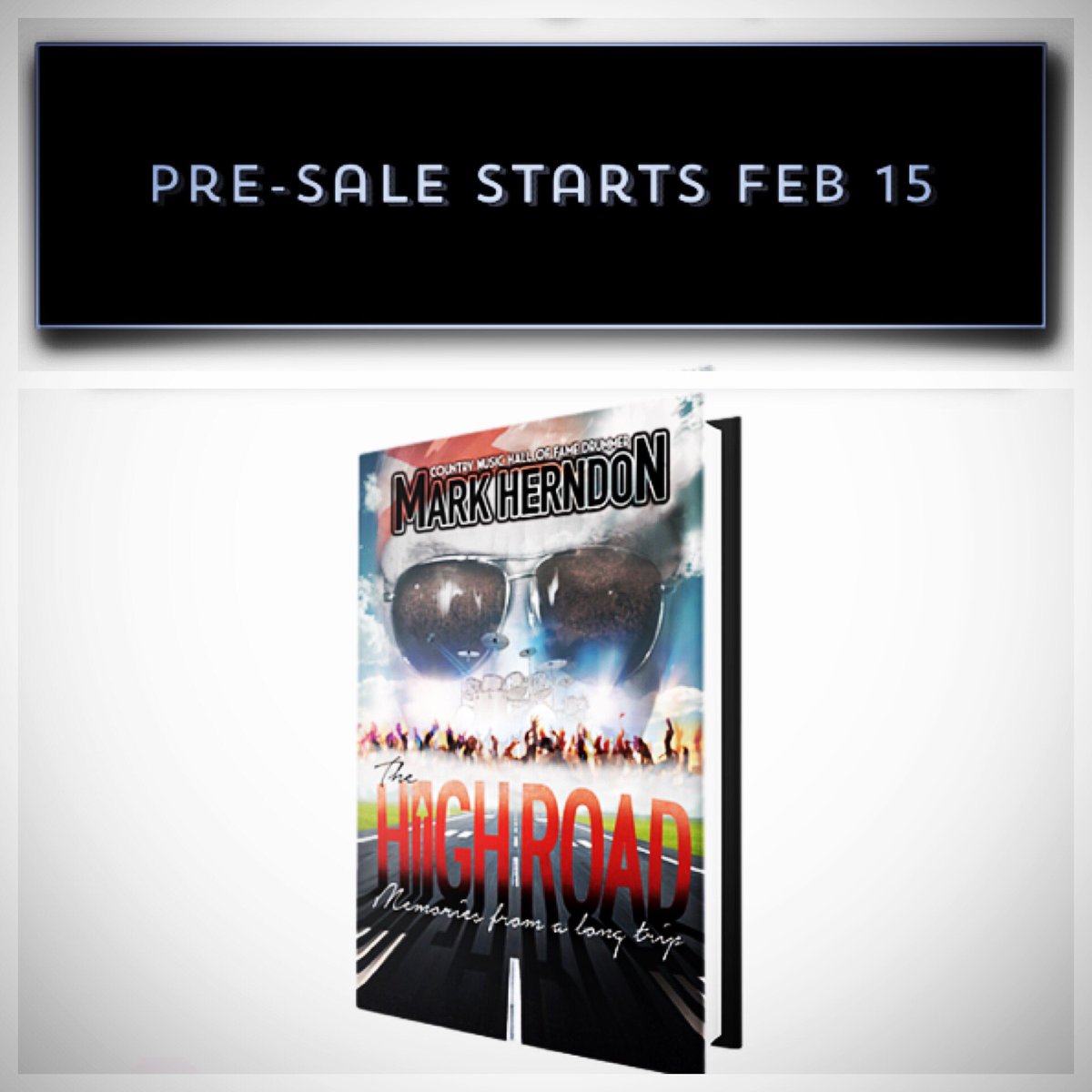 theMarkHerndon's tweet photo. In Nashville today for Country Radio Seminar. Promoting my new book below. Great to see lots of old pals. https://t.co/AOUKcJ3yar