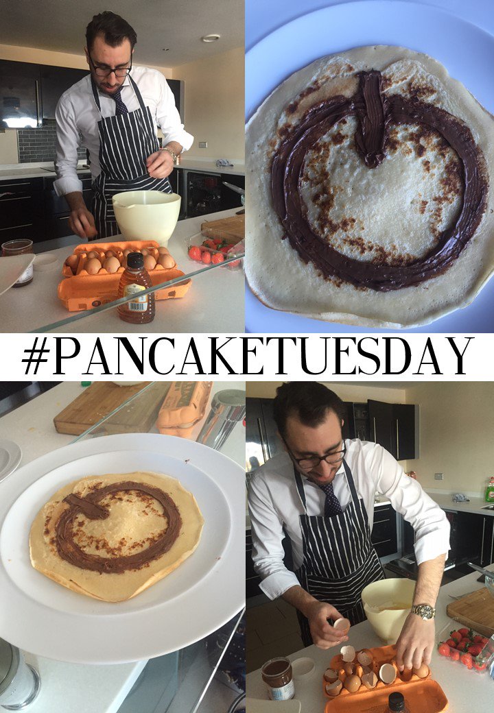 ion_search's tweet photo. #HappyPancakeDay! Our MD @danielgostelow made us all pancakes for lunch! (No signs of food poisoning, yet.) #ChefDan https://t.co/TbtPBAsjrJ