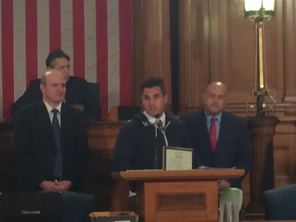 MKE_CC's tweet photo. Xavier Rico - recognized at the national level as a top youth soccer coach - honored by the #MKECC today https://t.co/jNMm3gOonY