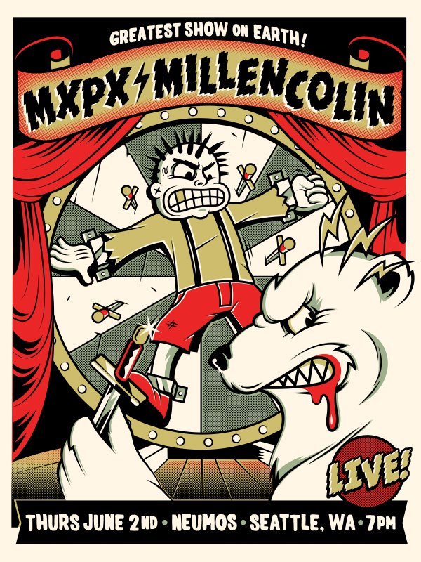 mxpx's tweet photo. Tickets on sale this Fri (2/12) at 10am! Don't miss it, we're stoked! @Millencolin @neumos https://t.co/GnwzOV6scR