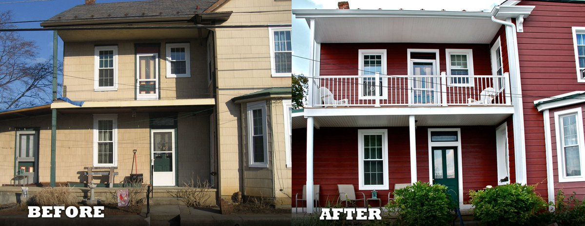 JamesHardie's tweet photo. A vibrant facelift in #CountrylaneRed! https://t.co/jLkmOzME0z