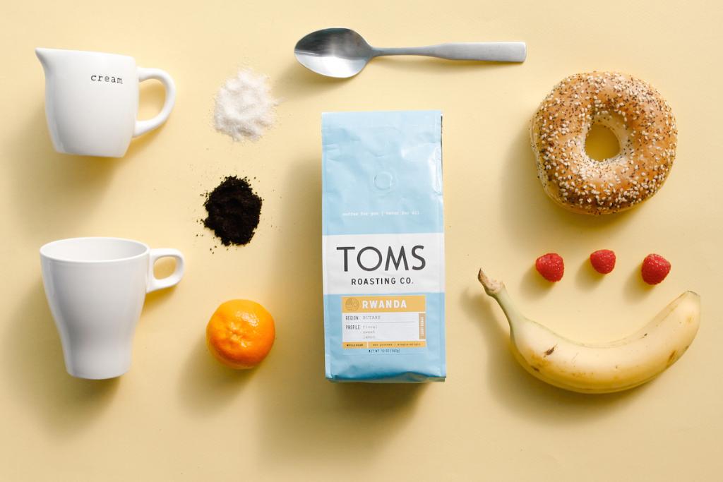 TOMS's tweet image. Coffee for you. Water for all. #TOMSRoastingCo
