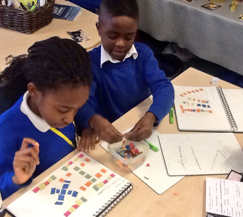 We are busy finalising the designs for our Roman mosaics <a href="/foxfield/">FoxfieldPrimary</a>