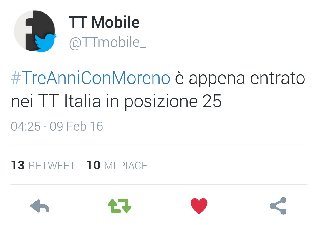OfSempreVeri's tweet photo. #TreAnniConMoreno nei trend di Twitter! #Sempreveri ora dobbiamo farlo salire nelle posizioni! ❤🔝 https://t.co/5AFv0Zl4N6