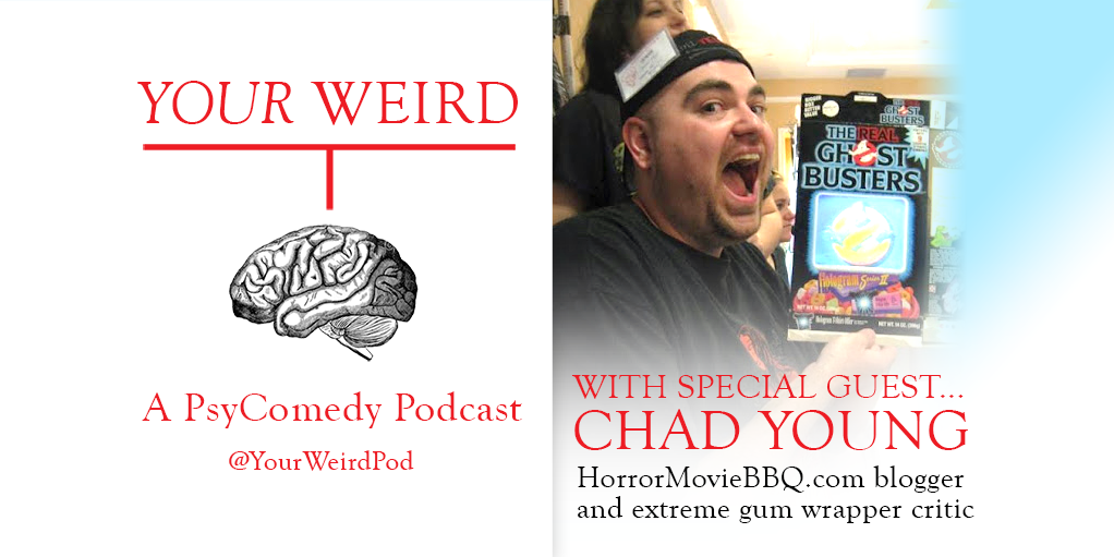 YourWeirdPod's tweet photo. We unwrap @HorrorMovieBBQ ’s phobias on the latest episode! Delight your ears NOW! https://t.co/IHxsNAjg7l #podcast https://t.co/3ef4xpxn2H