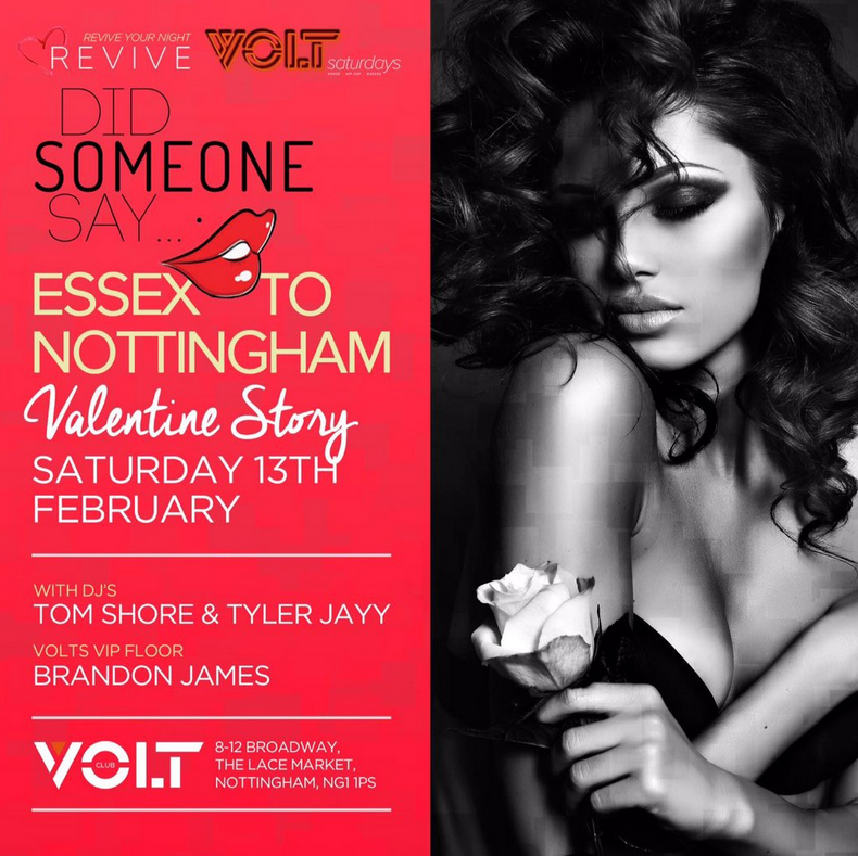 darren_manning's tweet photo. #NottinghamCrew who is coming to party with us Saturday! @DSSNights @voltclub_ #VDaySpecial https://t.co/NWgw9Avrvi