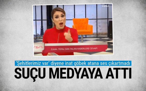 Şehitlere saygısızlık yapan Zuhal Topal, suçu medyaya attı
 haber10.com/televizyon/seh…