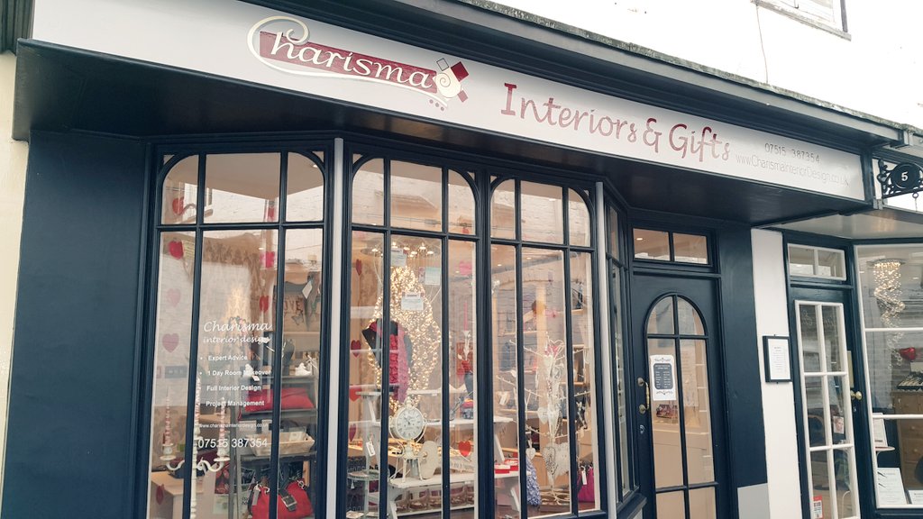 Charisma Interiors &amp; Gifts Shop now open at Unit 4 Crown Mews, Nantwich, CW5 5AU. Pop in &amp; see what we have to offer