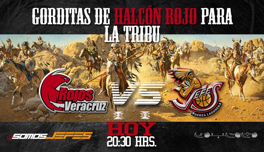 Vamos por la Serie completa ante <a href="/hrojosoficial/">Halcones Rojos</a> Hoy 8:30 ,Porque los partidos se ganan en la cancha #SomosJEFES