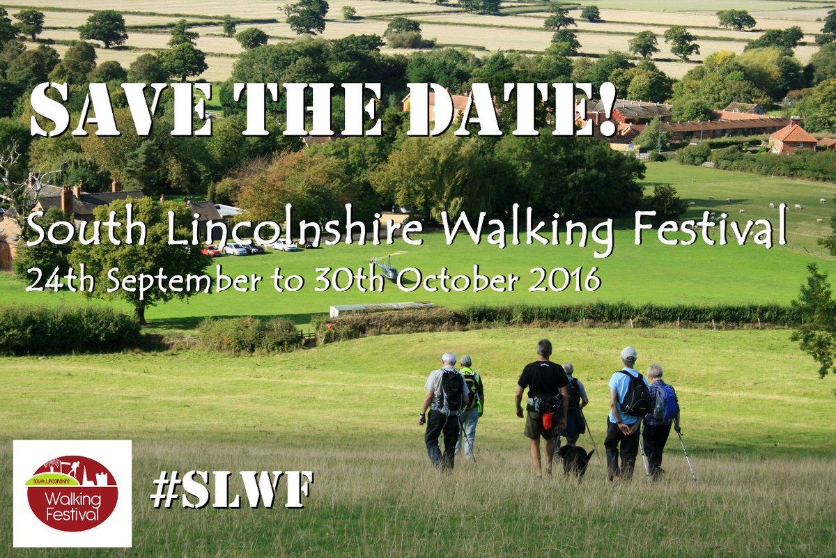 Save the date! South Lincolnshire Walking Festival will be back this autumn. Spread the word or lead a walk! #SLWF