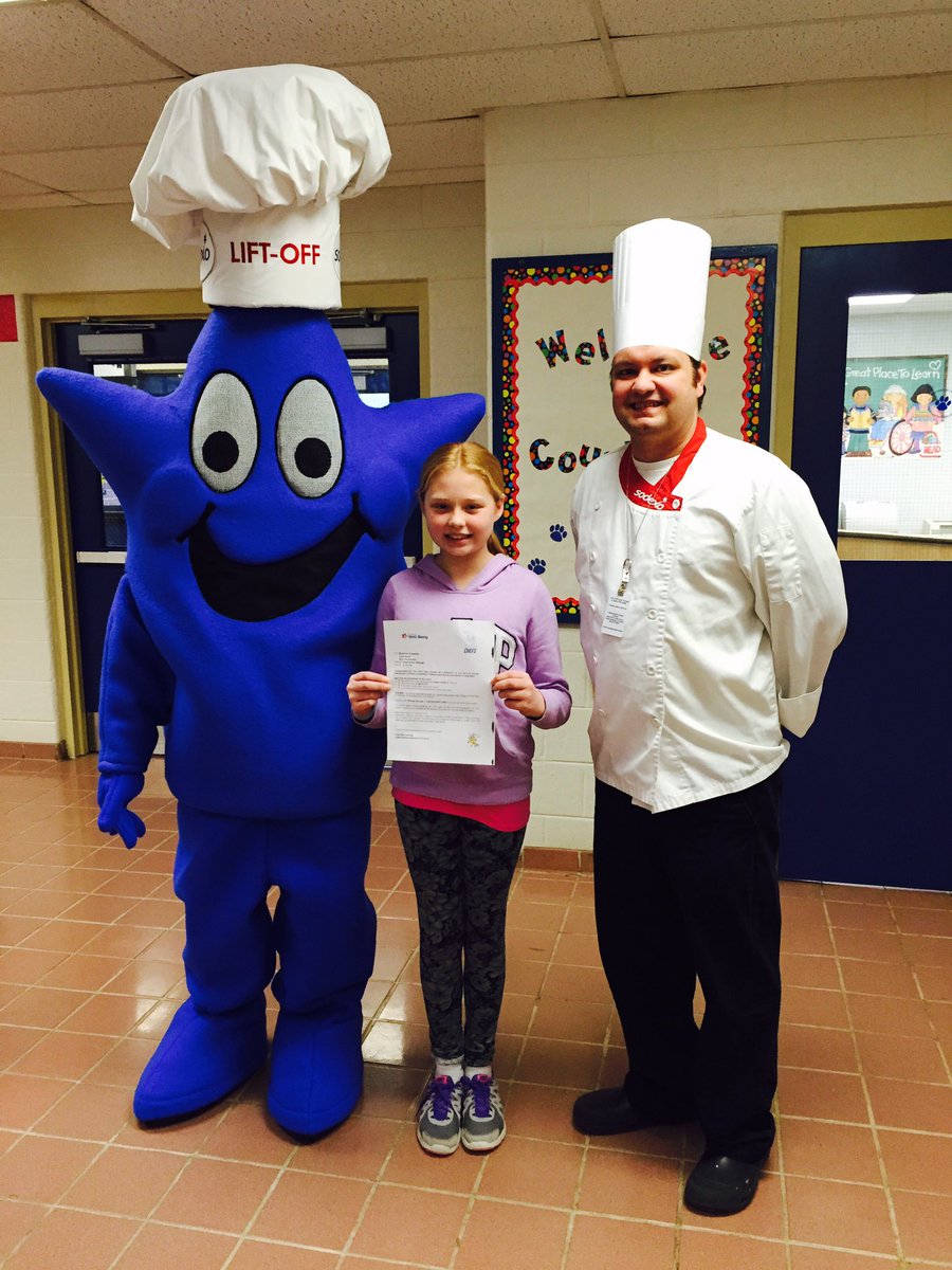SpotsyCafes's tweet photo. Congratulations to Future Chefs finalist Brianna! @Courtland Elementary @SpotsySchools #futurechefs2016 https://t.co/cPLZD6UvvL