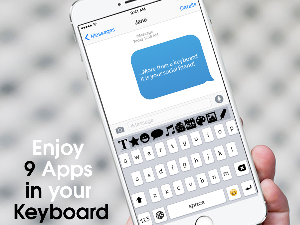 What2Share_KB's tweet photo. #Enjoy 9 #Apps in your #Keyboard!
#Support #What2ShareKeyboard on #Kickstarter

#backer #backercamp #crowdfunding https://t.co/P9nyuD1u96