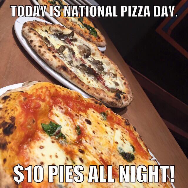 #NationalPizzaDay <a href="/RoanokeDsntSuck/">Roanoke Doesn't Suck</a> <a href="/TheHotelRoanoke/">The Hotel Roanoke</a> <a href="/HungryAsianRke/">John Park</a> <a href="/luckydrinkROA/">Hunter Johnson</a> <a href="/DowntownRoanoke/">Downtown Roanoke, Inc.</a> Dine in Only