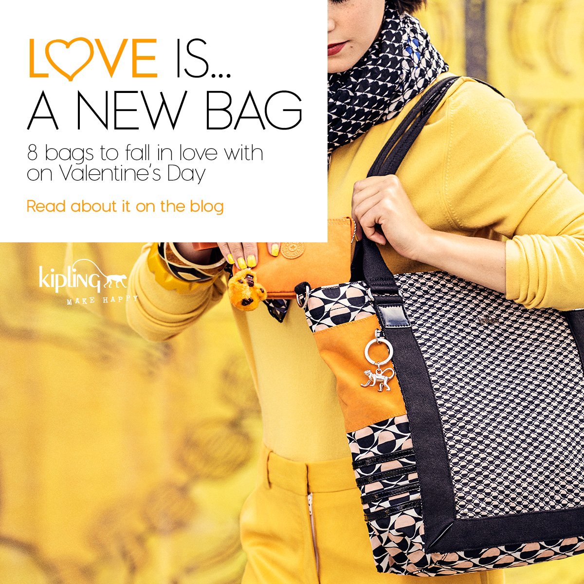 KiplingGlobal's tweet photo. Discover on the Kipling blog the bags we love for Valentine's day: https://t.co/rfT3upNrlQ #Kiplingmakehappy https://t.co/QDjEZrpzVO