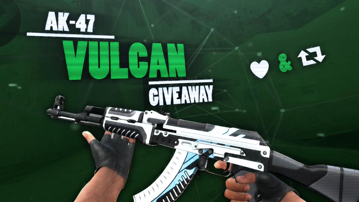csgoviperuk's tweet image. AK47 - VULCAN MW GIVEAWAY
1. RT + FOLLOW US
2. SHARE
3. JOIN OUR GROUP steamcommunity.com/groups/CSGOVip…
#CSGOgiveaway #CSGO