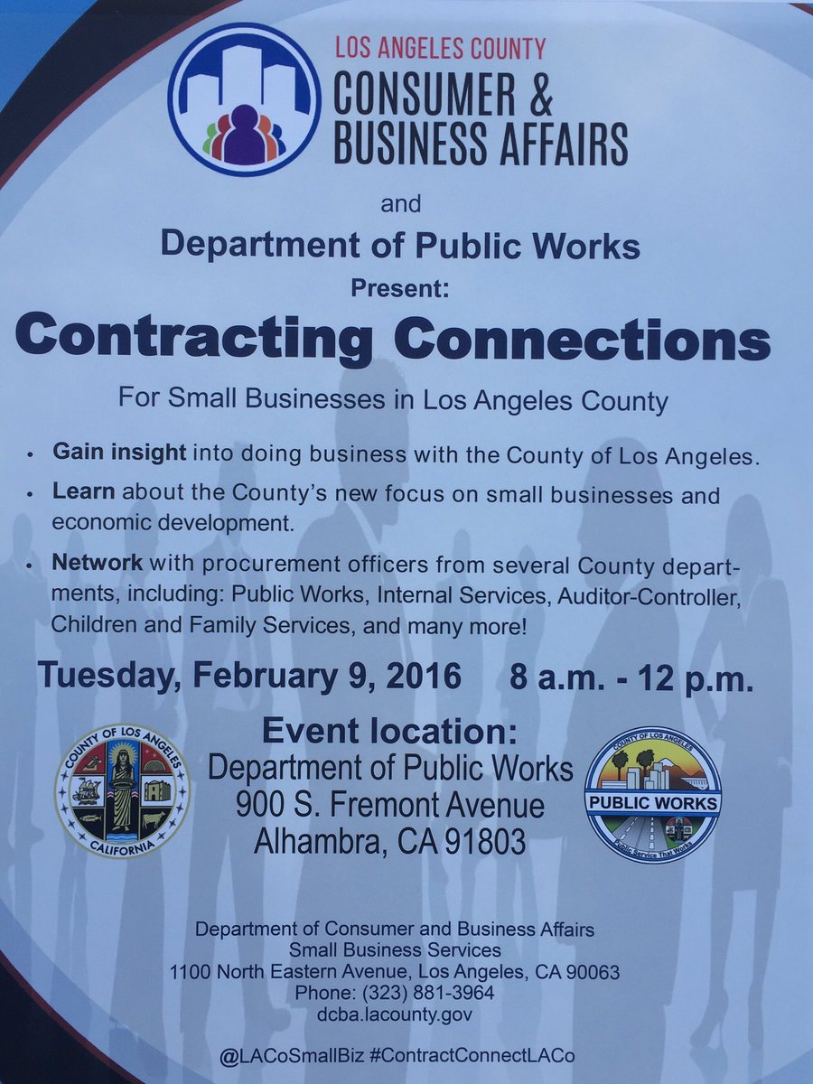 LACoSmallBiz's tweet photo. Full house at #ContractConnectLACo-you still have time to join us! https://t.co/zqYBQAS1vi