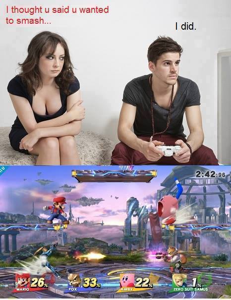 UGameStore's tweet photo. - I thought you said you wanted to smash...
+ I did :)

<3 https://t.co/GeBHMrub5y