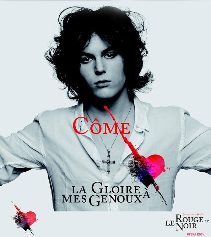 C'est maintenant officiel, je vais incarner le personnage de Julien Sorel dans L’opéra Rock Le Rouge et le Noir