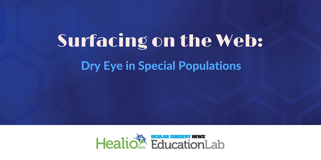 Healio_OSN's tweet photo. #HealioEdLab Examine the latest in #dryeye research and treatment for #CME! #ophthalmoloy https://t.co/yWok0cletw https://t.co/2xMrDWe5eA