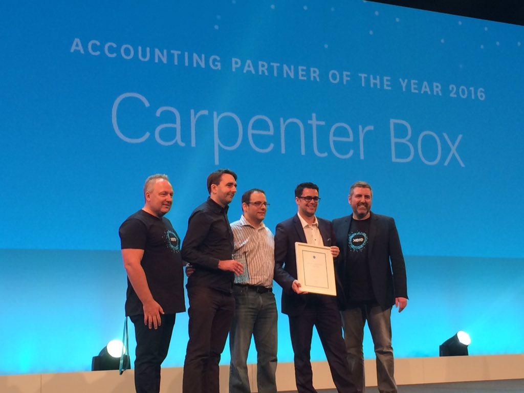 weare_pf's tweet photo. Accounting Partner of the Year!!! Amazing @carpenterbox @Nathan_Keeley75 @aeknight1983 #bite2015 #xerocon #winners https://t.co/ntu1mvpsYP