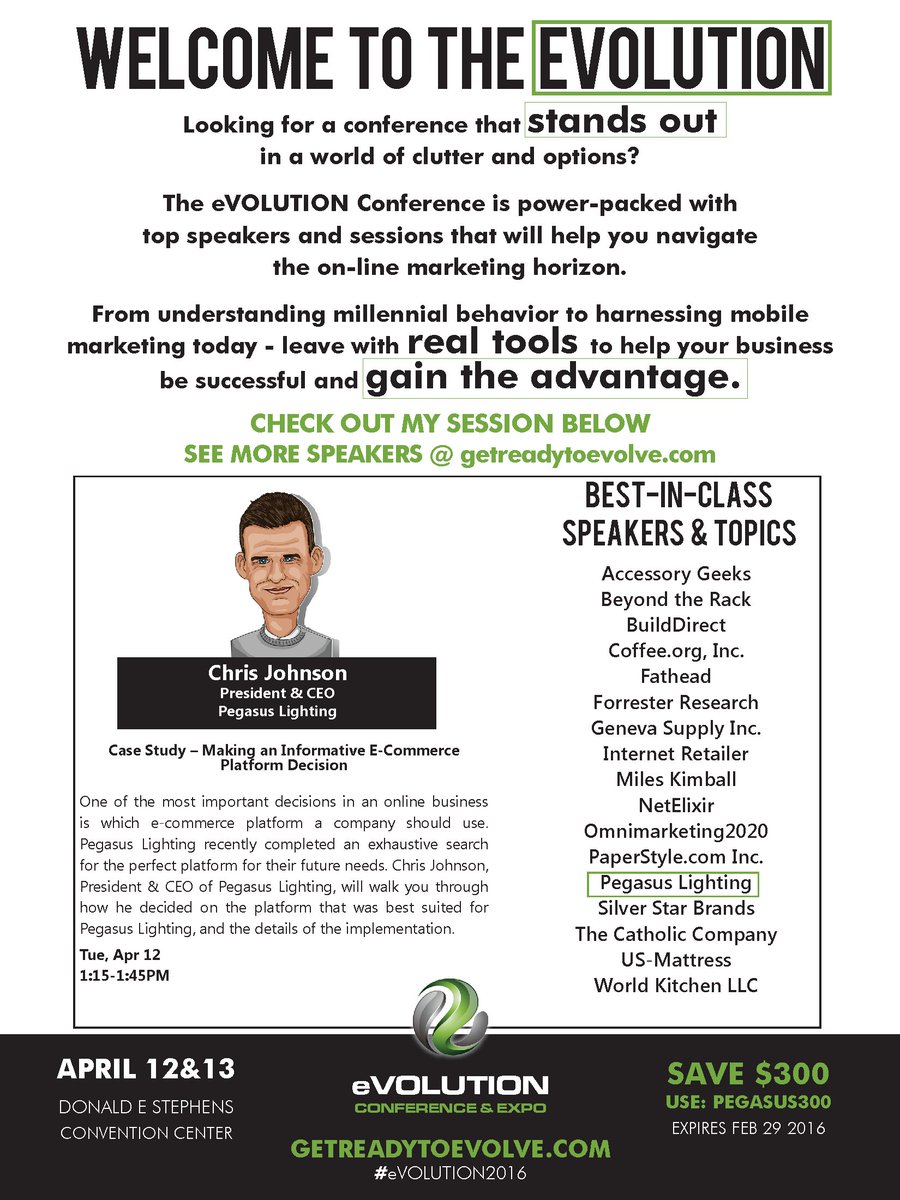 MrMichaelPink's tweet photo. RT https://t.co/I2AFvrPapk Proud to be speaking on #ecommerce at the evolution_conf in April. #getreadytoevolve https://t.co/5wqMXLEBUl