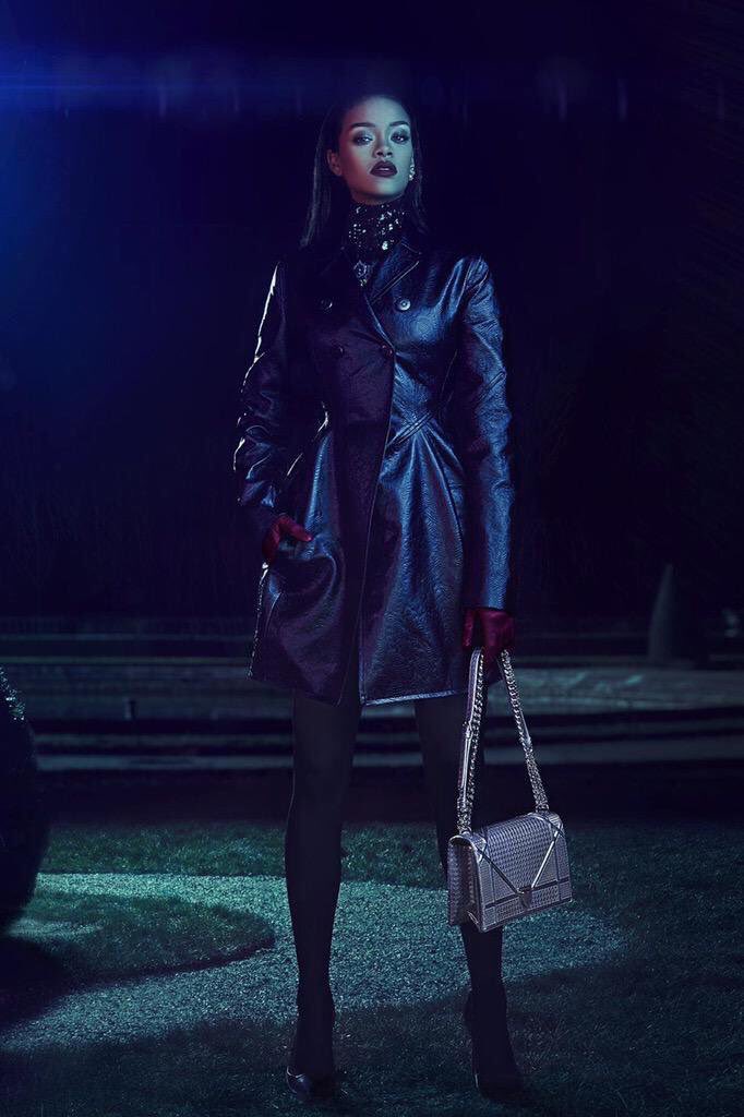 timelessbae's tweet image. Rihanna for Dior