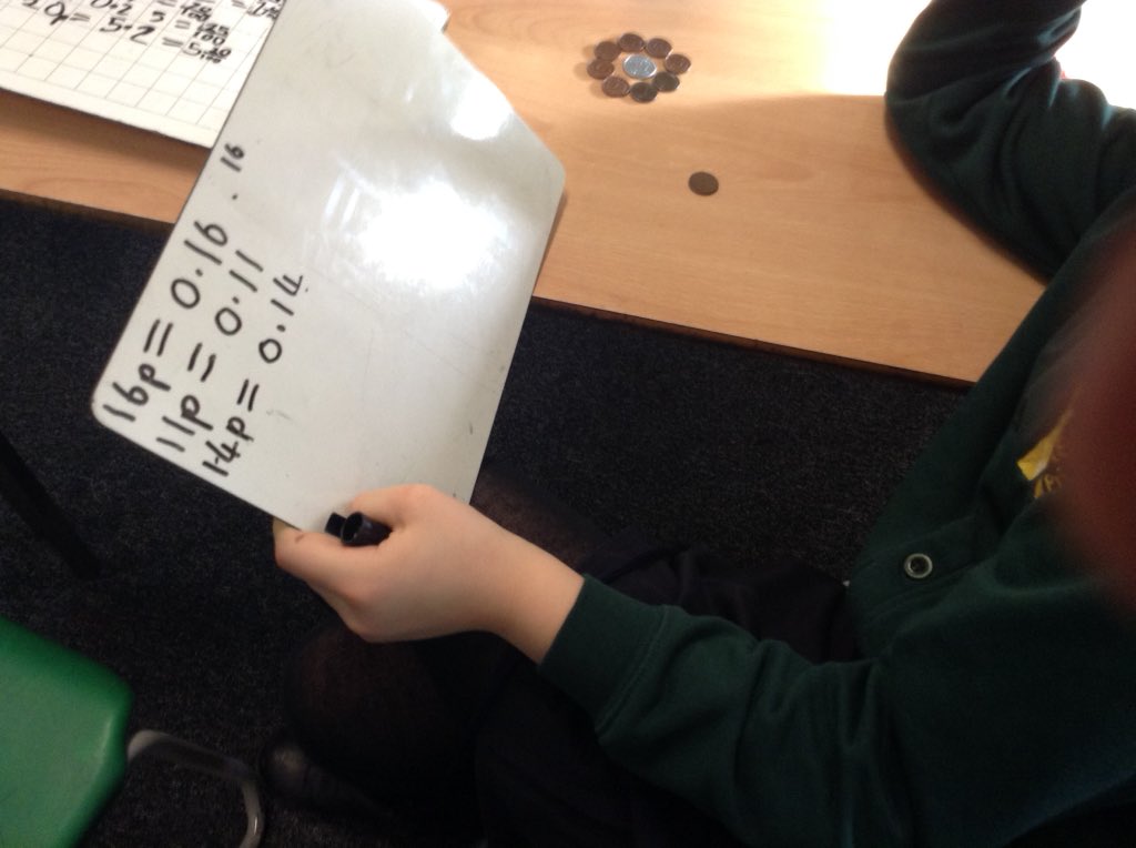 Kender_Y4S's tweet photo. Coming to the end of our fractions and decimals unit. Well done 4S for your hard work. It can be a tricky topic. https://t.co/UqcVMjXcXm