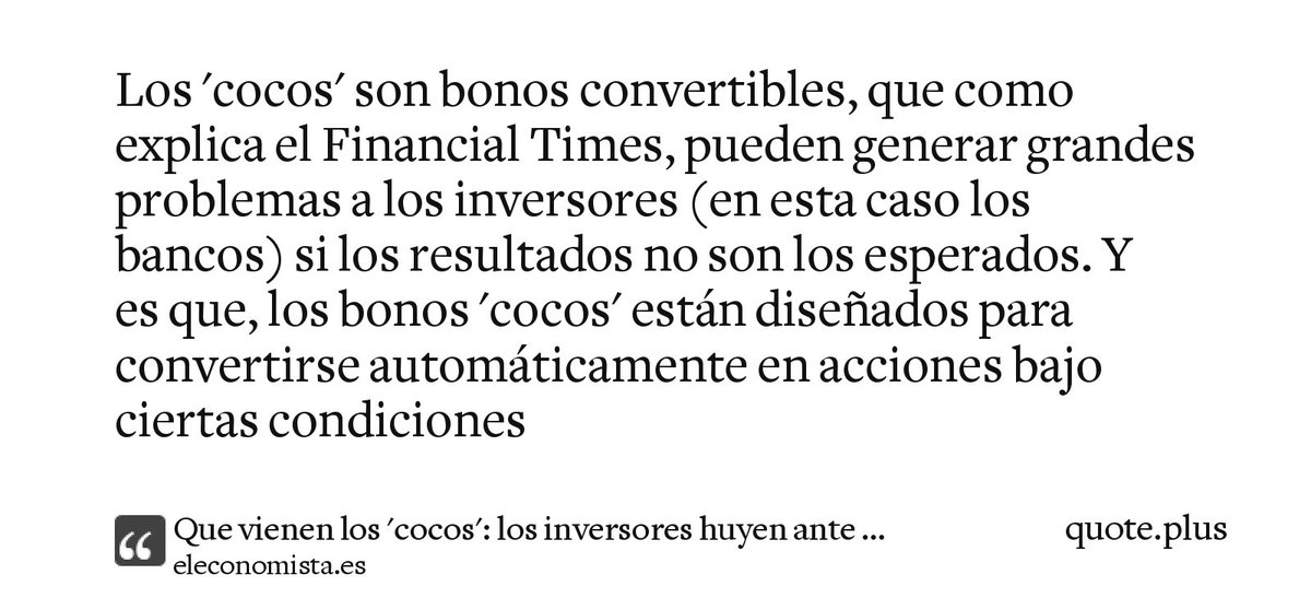 elEconomistaes's tweet photo. Que vienen los 'cocos': los inversores huyen ante las turbulencias en el sistema financiero https://t.co/GWEnDCvqzD https://t.co/sb9OovwLQM