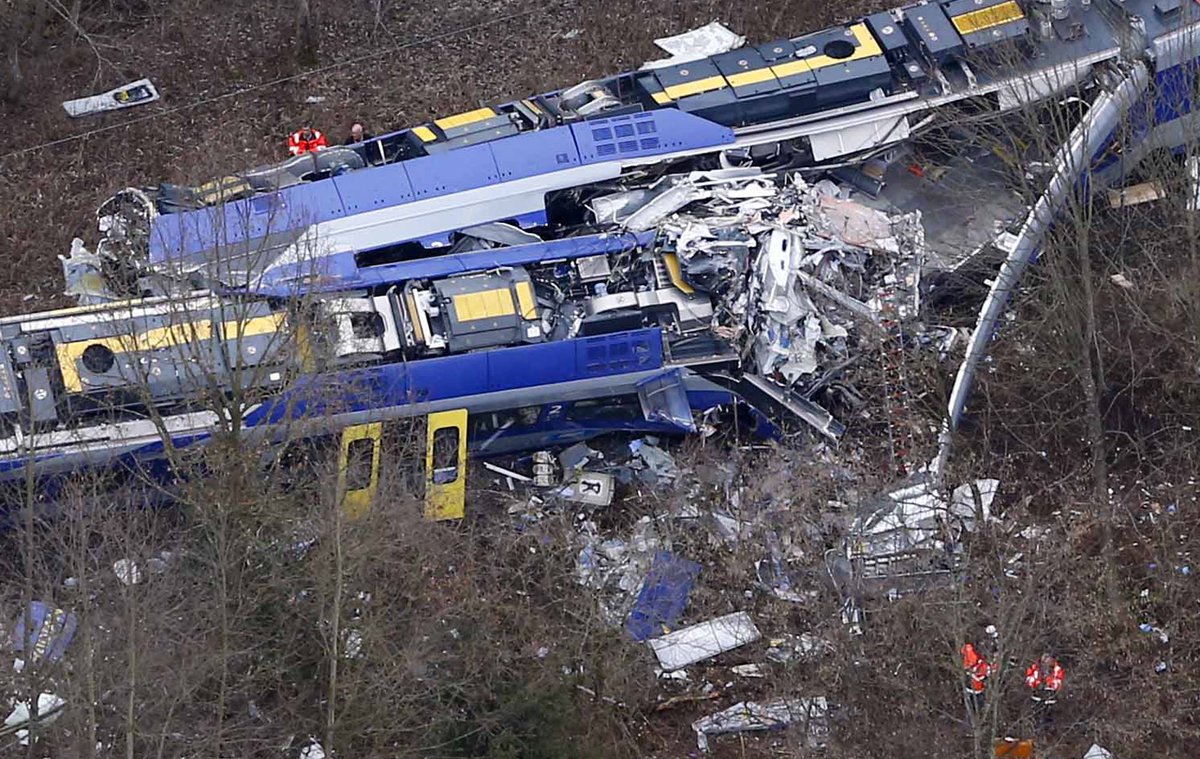 firstpost's tweet photo. #GermanyTrainCrash kills at least 10, injures nearly 90
https://t.co/P8G0dOhcKz https://t.co/adeq3kUq8Y