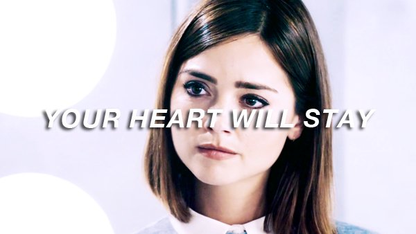 twelve &amp; clara oswald // remember me this way - jordan hill (part 2)