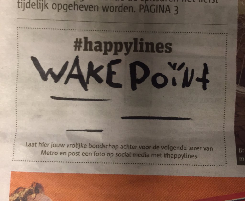 Wakepoint tweet media